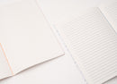 notitieboek Natsukashii A5 gelinieerd wit 2 stuks