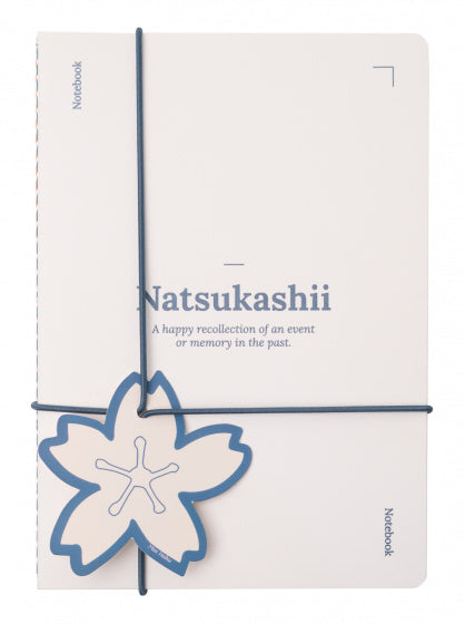 notitieboek Natsukashii A5 gelinieerd wit 2 stuks