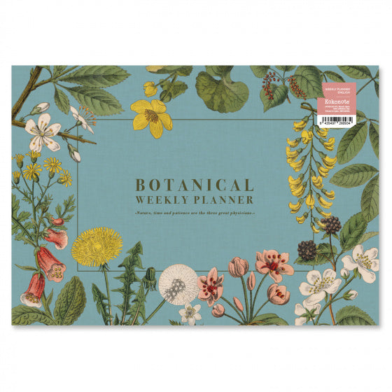 scheurkalender Botanical A3 beige/groen 54 pagina's