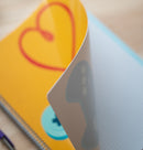 schrijfblok Gameration geruit 5 mm  A4 papier geel