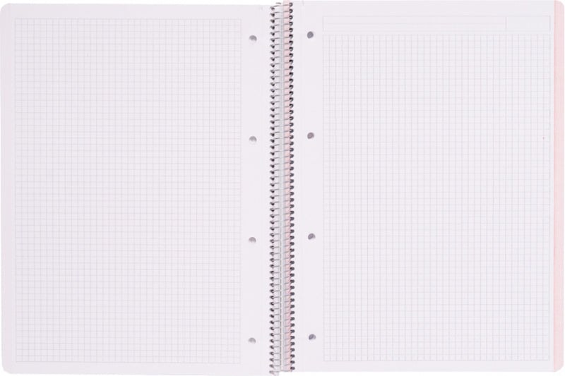 schrijfblok Line Friends geruit 5 mm A4 papier blauw