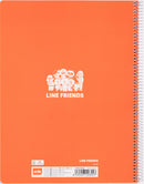 schrijfblok Line Friends geruit 5 mm A4 papier blauw