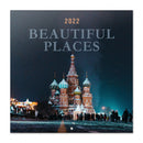 wandkalender 2022 Beautiful Places 30 x 30 cm