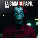 wandkalender 2022 Casa De Papel 30 cm papier zwart