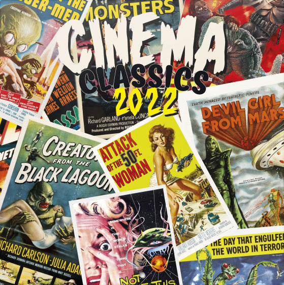 wandkalender 2022 Cinema Classic 30 x 30 cm papier