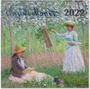 wandkalender 2022 Claude Monet 30 x 30 cm papier