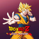 wandkalender 2022 DragonBall 30 x 30 cm papier rood