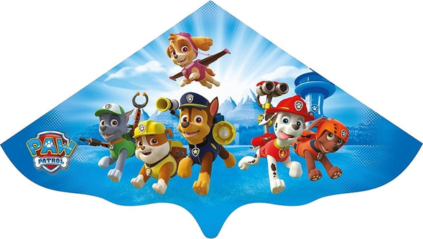 eenlijnskindervlieger Paw Patrol 115 cm blauw