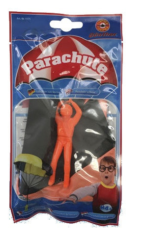 parachutespringer 9 cm oranje
