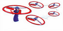 rotor Power Spin junior 26,5 cm rood/blauw 2-delig