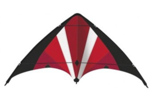 stuntvlieger Power Move 130 x 69 cm rood/zwart