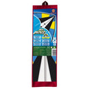 tweelijnsstuntvlieger Sky Move 160 x 180 cm blauw/geel