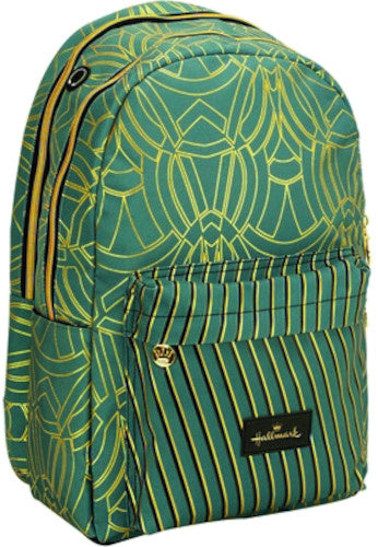 rugzak Gold Arc junior 30 liter polyester groen/goud