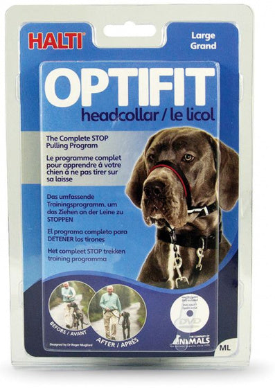 Halti Optifit Zwart LARGE