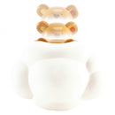 badspeelgoed pop-up teddy buddy wit/bruin