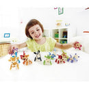 bamboe giraffe oranje