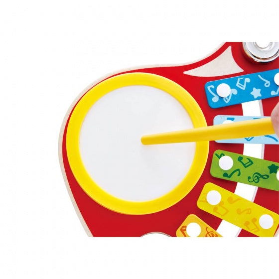 houten muziekinstrument 6-in-1