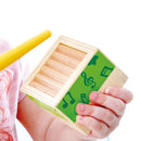 houten stapelbare muziekset 6-delig