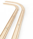 houten Super treinbaan uitbreidingsset 24-delig