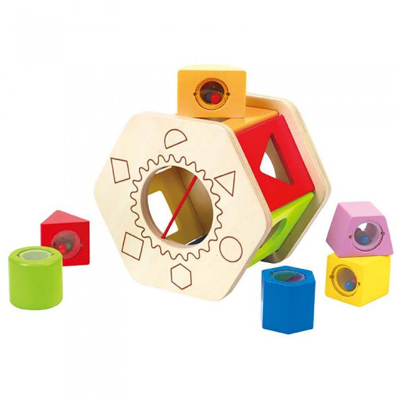 houten vormenstoof Shake and Match 17 cm