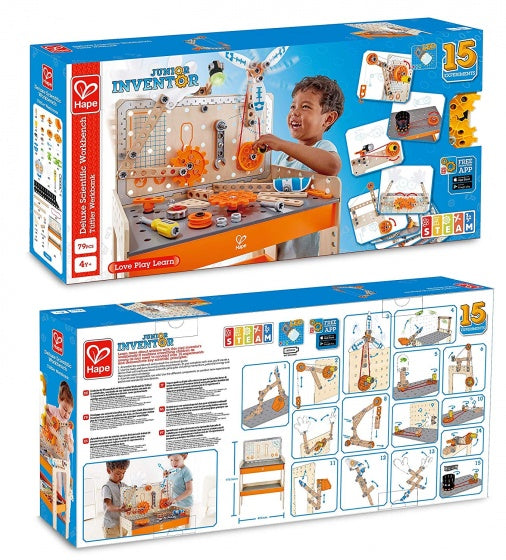 houten werkbank Deluxe Scientific 79-delig