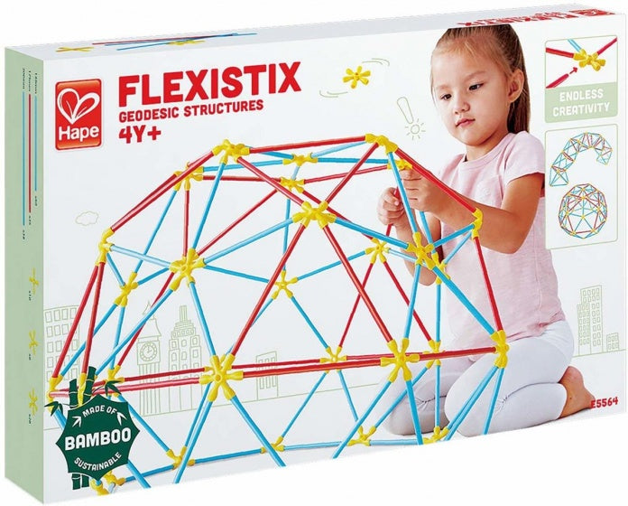 koepel Geodesic bouwpakket 177-delig geel