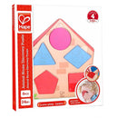 vormenpuzzel Wie is er in Huis junior hout 5 stukjes