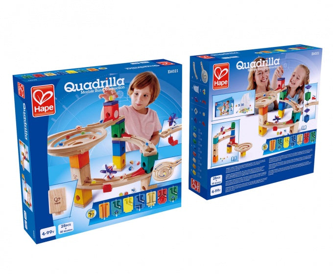 Quadrilla Houten Knikkerbaan - Cliffhanger