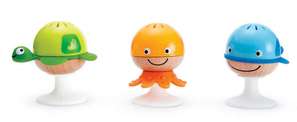 Hape Rammelaars Dieren met Zuignap, 3st.