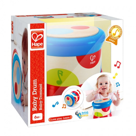 rollende trommel met licht en geluid 15 cm