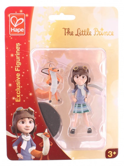 speelfiguren De Kleine Prins: het kleine meisje & vos