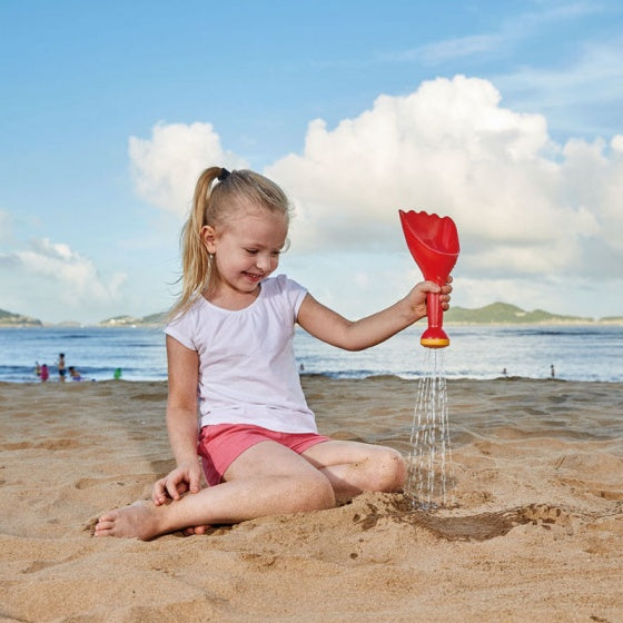 zand- en waterschep 24 cm rood