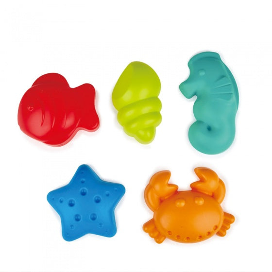 zandvormpjes zeedieren 5 stuks