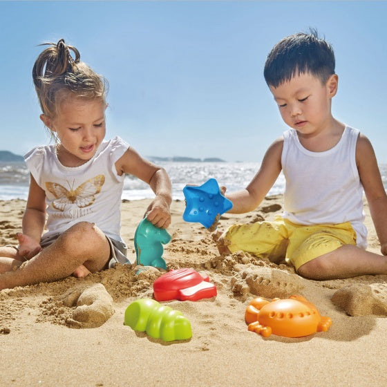 zandvormpjes zeedieren 5 stuks