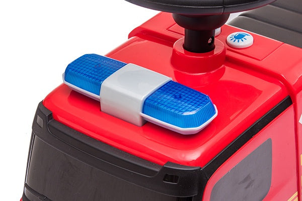 loopauto Brandweerwagen junior 32 cm rood