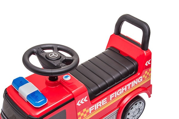 loopauto Brandweerwagen junior 32 cm rood