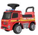 loopauto Brandweerwagen junior 32 cm rood