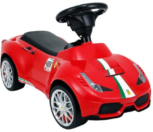 loopauto Ferrari 488 GT junior 70 x 38,2 cm wit/zwart