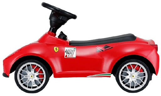 loopauto Ferrari 488 GT junior 70 x 38,2 cm wit/zwart