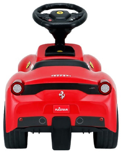 loopauto Ferrari 488 GT junior 70 x 38,2 cm wit/zwart