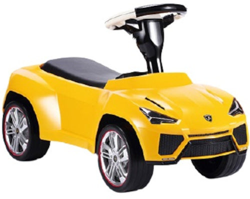 loopauto Lamborghini Urus 70 x 38,2 cm geel/zwart