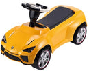 loopauto Lamborghini Urus 70 x 38,2 cm geel/zwart
