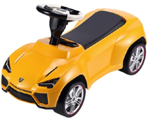 loopauto Lamborghini Urus 70 x 38,2 cm geel/zwart