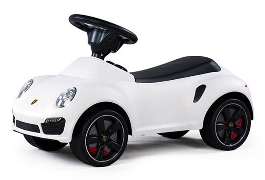 loopauto Porsche 911 Turbo junior wit/zwart