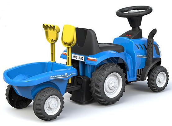 looptractor New Holland 32 cm blauw 4-delig