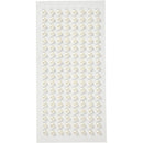 Halve parels zelfklevend diameter 5mm 144 stuks wit