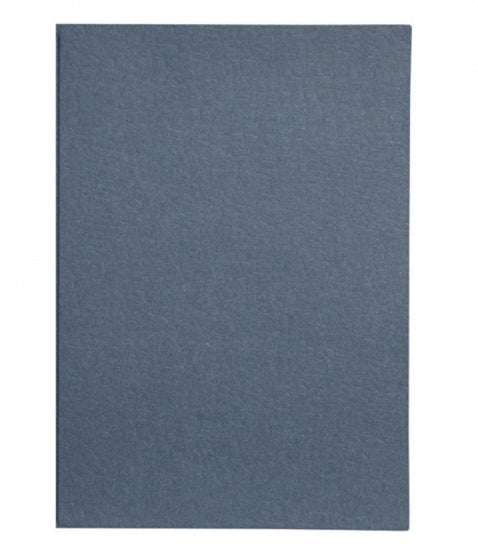 kaarten leatherlook 10,5 x 15 cm set 10 stuks donkerblauw/lichtblauw