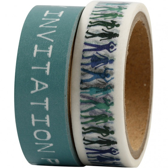 masking tape turquoise b: 15 mm 5 m