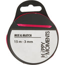 Satijnlint Roze, 15m