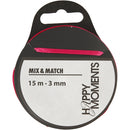 Satijnlint Roze, 15m